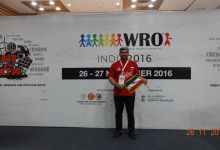 گزارش تصویری از صعود مقتدرانه و عزتمندانه تیم رباتیک دانشگاه صنعتی شاهرود به مرحله فینال مسابقات جهانی رباتیک هند